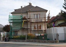 Nová fasáda bez nátěru