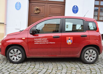 Poděkování Městu Janovice nad Úhlavou