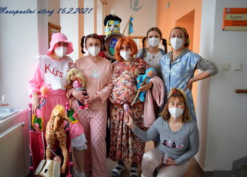 Masopust v Domově pokojného stáří Naší Paní 2021