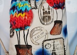 Vak na záda 45x36 cm Cestovatel