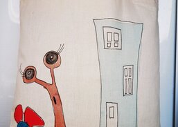 Taška 41x39 cm Domeček