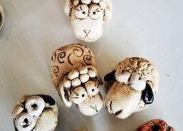 Keramické figurky Velikonoce