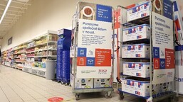 Letní potravinová sbírka Tesco