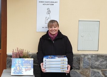 Poděkování za kolekce darované Azylovému domu