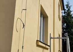 Oprava pravé stěny