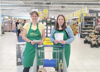 Sbírka potravin v Klatovech v dubnu 2024