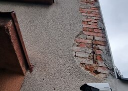 Levá strana před opravou