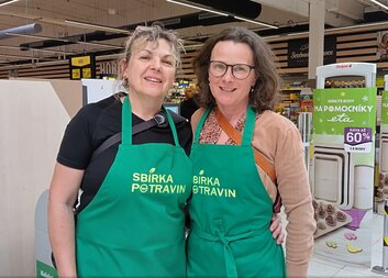 Jarní Sbírka potravin v Klatovech